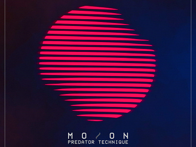 Synthwave album cover album cover artwork gimp graphic design predator technique retrowave synthwave
