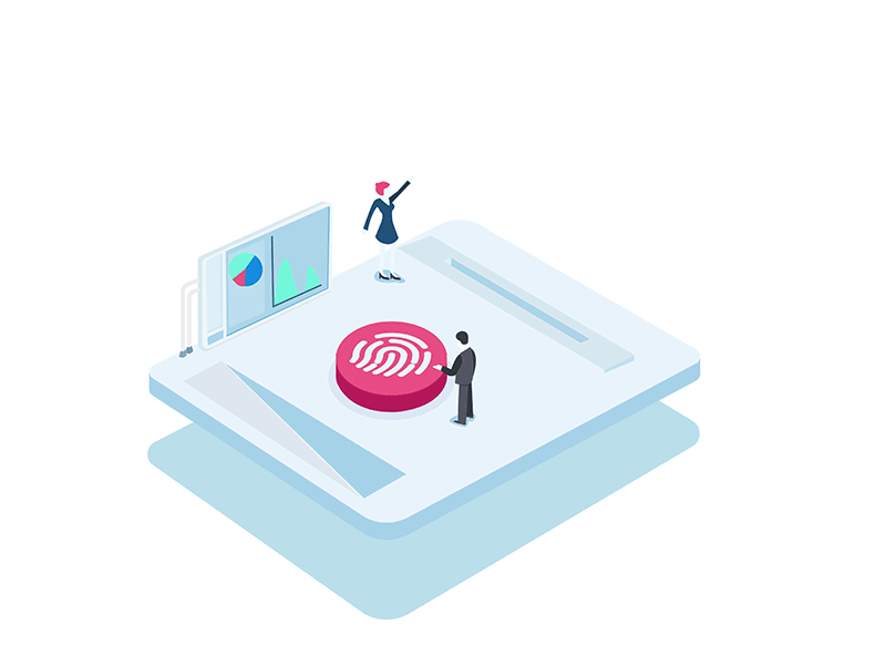 2.5D graphic design 2.5d animation design icon illustration ui ux web 涂鸦小p