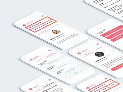 myErika service sector services ui user experience userinterface ux