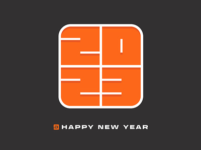Decimal Engineered Systems 2023 2023 2023 logo abstract branding custom letters illustration logo new year 2023 orange vector