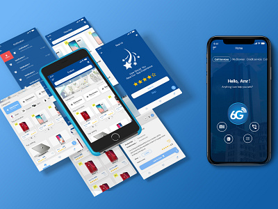 6G App UI|UX Design app design ui ux