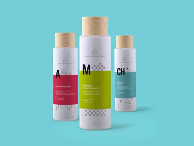 Dra. Melissa Shampoo beauty costa rica design etiqueta medical medical care packaging