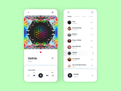 Music Player Mobile App UI hybrid app mobile mobile app mobile app design mobile application mobile design mobile ui mobile ui design mobile uiux mobile user experience mobile user interface ui ui ux ui design uidesign uiux user experience user interface user interface design userinterface