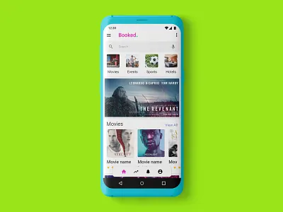 Concept UI design :: Booking app graphics design interaction design mobile ui ui ux uiux