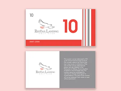 Voucher design design graphic design print design