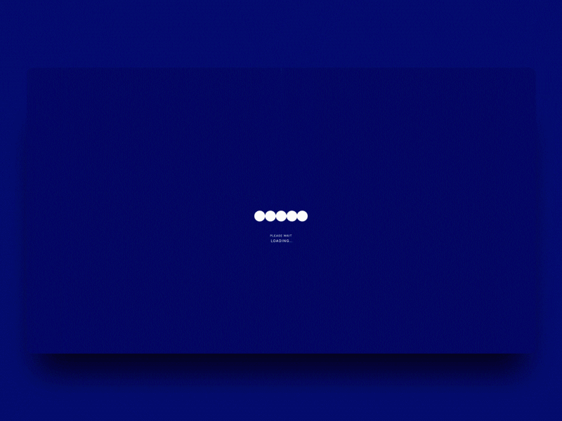 CDM - Website splash screen loader page animation gears loader logo animation pendulum splash page splash screen webdesign website