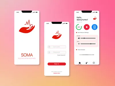 Electrolarynx Bluetooth Medical App