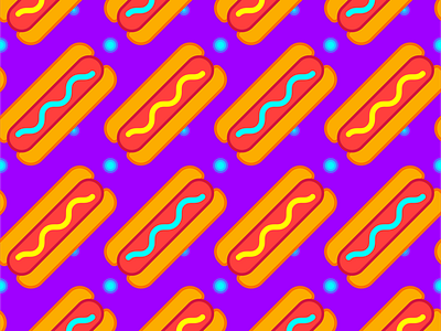 A sandwich branding character color food hotdog icon illustration pattern product uiux