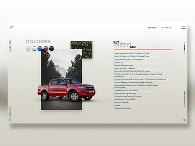 Ranger Color 4x4 car chart motor offroad truck ui vehicle web