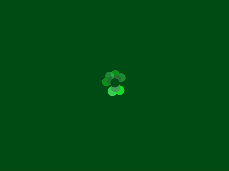 Shamrock CSS Loader (single div) animation codepen css keyframes purecss shamrock ui