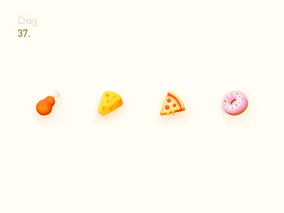 Food icon cheese doughnut drumsticks food food app food icon icon pizza 图标 奶酪 披萨 甜甜圈 食物图标 鸡腿
