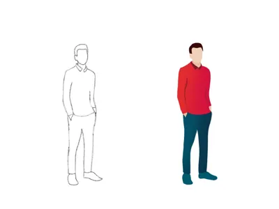 Illustration Process Shot drawing illustrated drawing illustrated scene illustration people illustration person process process drawing process sketch procreate procreations sketch