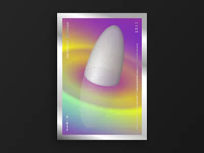 Day 010 - White hole 365challenge 3deffect colourful darkhole day designeveryday flat gradient light metalic nemezyx poster poster a day red shadow shape space spacetime wave whitehole