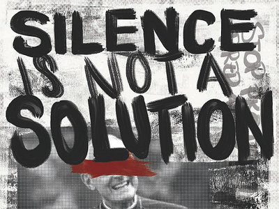 Repentance Poster hand lettering poster poster design social justice typography