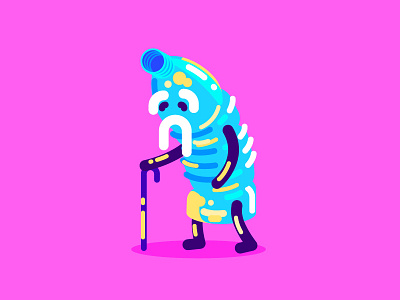 Life Of Plastic: Friend Or Foe animation 2d artist character design environment flat illustration plastic science vector