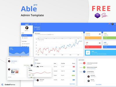 Able Pro Free Admin Template admin admin dashboard admin design admin panel admin template admin theme admintemplates boostrap admin template bootstrap 4 bootstrap admin bootstrap admin dashboard branding chart design free sass templates ui ui ux design widgets