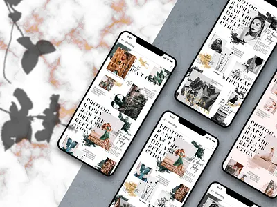 Minimal Phone Mockups & Shadows creative market creative mockup mockup mockup design mockup psd modern phone phone mockup products