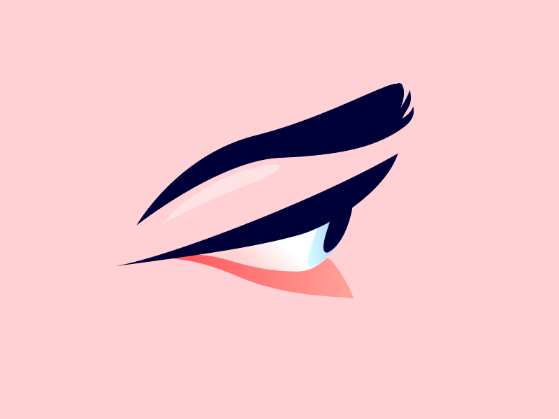 Eyes contact