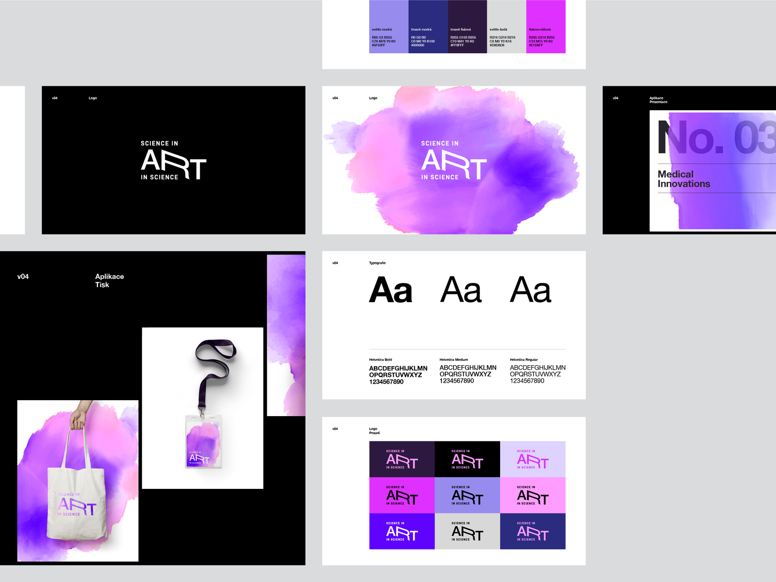 Example of Science in ART – Brand Guidelines