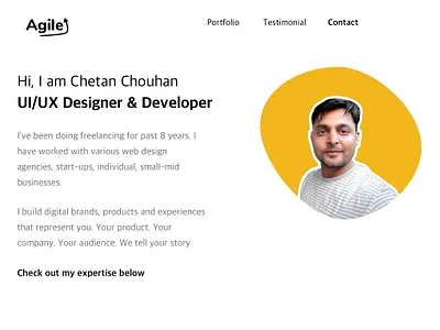 Home agency landing page agency website app branding clean landing page landing page concept landing page ui mobile one page website sketch ui uiux website