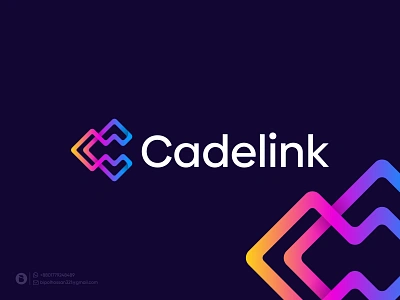 Letter C Modern Logo Design - Branding - Cadelink arrow b2b backlink backlink brackets brand identity branding bsiness build code coding developer development link building service logos progamming programmer symbol usa backlink company vector