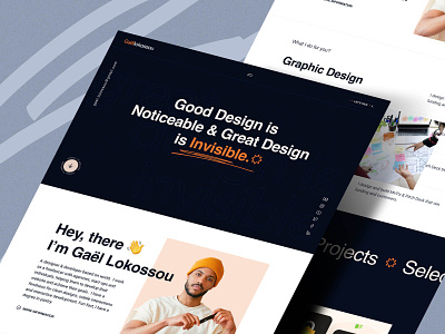 Artist Portfolio designs, themes, templates and downloadable graphic  elements on Dribbble