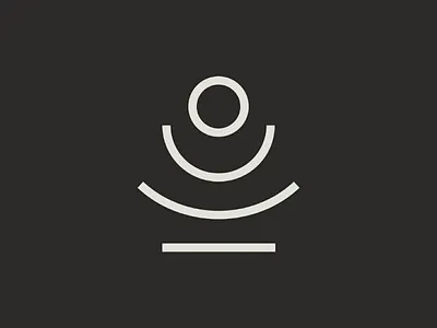 Spira Hatha Yoga calm circle logo minimal symbol total yoga