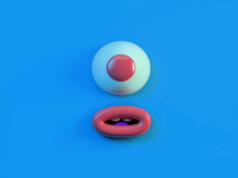 Cyclops NOW in 3D!! ⁣ 3d 3d animation 3d modeling animation character design cinema 4d cyclops davegamez gif illustration loop mograph motion design