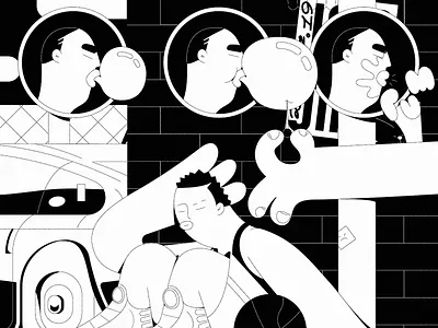 The court. character illustration vector