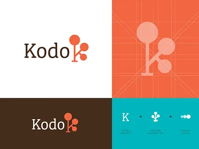 Kodo - Logo Design Unused activate balance behaviour boxwood branding buxus concept presentation discipline enviroment focus icon japanese kodo logo logo design logomark platform tree visual identity work