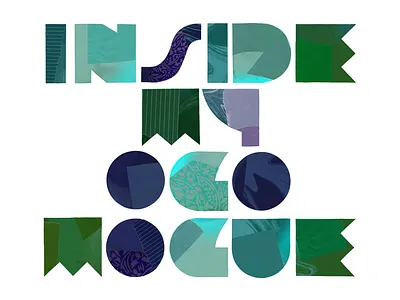 Ogo Mogue 80s hand drawn handtype lettering painterly type typography