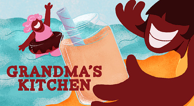 Grandma's Kitchen illustration