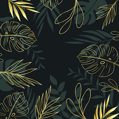 pattern with leaves art card decorative design illustration leaves pattern texture wallpaper