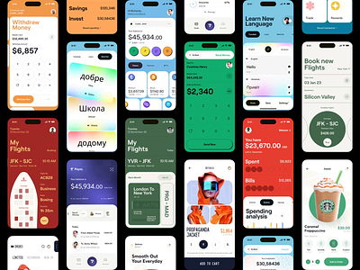 Design Collections 2022 app design interface orix product sajon service startup ui ux