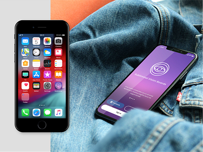iOS App Icon app icon app icon design apple art direction brand brand design branding design geometric graphic design home screen icon ios app iphone logo logo design minimal minimalist simple vector