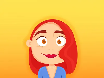 Red adobe illustrator cartoon character character design characterdesign colorful creative design digital art girl girl character illustration illustrator red redhead vector woman woman illustration woman portrait women in illustration