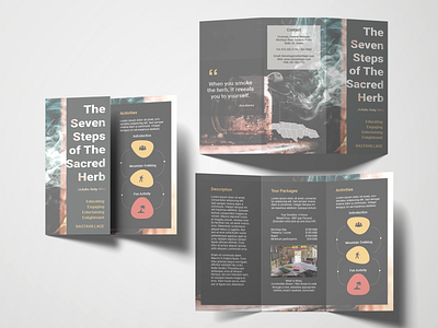 Weed brochure brochure brochure design brochure mockup