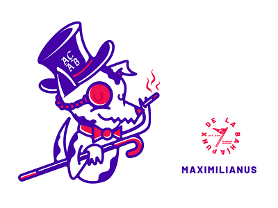 Bay's Favorite Gentleman characterdesign design dog illustration illustration punkrock stickers vector art vector illustration