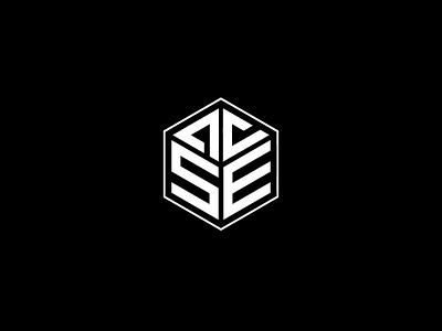acse a abstract acse app brand branding c character clean design e emblem logo creative round flat icon illustration logo design s space typography wordmark