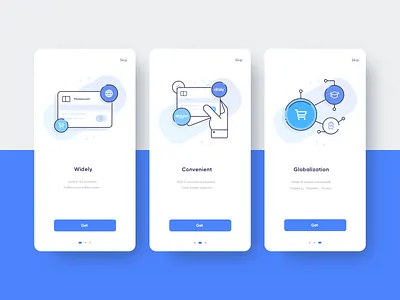 Illustration of the Mastercard app card country e commerce finance mastercard payment shopping shopping cart tourism ui wallet world