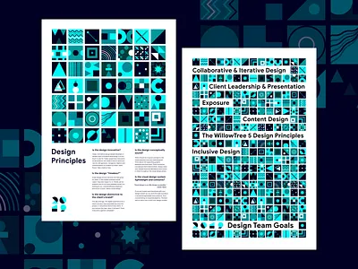 WillowTree Design Principles 2019 balance contrast design principles design team foundations goals graphic design line point poster poster design principles print scale shape