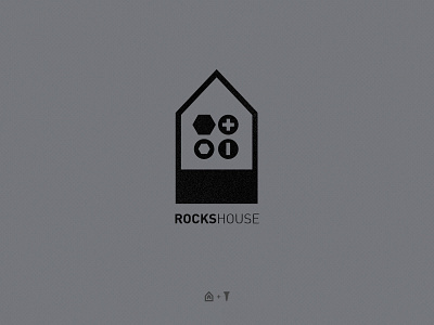 Rocks House Logo Design - Concept A creative logos identity logo logo design logodesign
