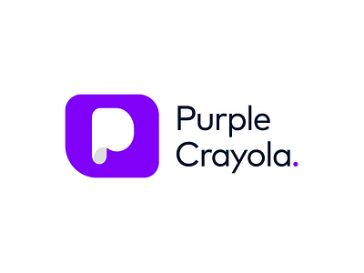 Purple Crayola. advertising agency brand identity branding branding design digital agency illustraion illustration logo logo design logodesign logotype typography vector
