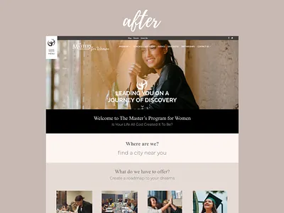 The Masters Program for Women adobe adobe xd adobexd design female fun graphic design minimal ui ui design ux ux design uxui web web design webdesign website