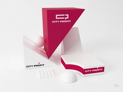 CityProfit | Logo design 3d 3d art 3d design 3ddesign brand brand and identity branding clean corporate brand identity corporate branding design dribbble icondesign identity illustration logo logofont logotype minimal minimal branding