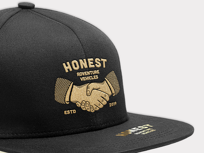 Honest ~ Snapback Design branding design family hat heritage illustration logo minimalism snapback typography vector vintage