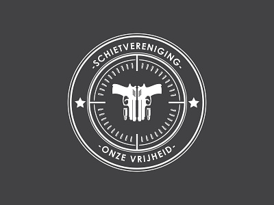Gun Logo dailylogochallange design emblem design emblem logo emblem logo creative round emblems logo logo a day logo design logo designer logo inspiration logo mark logodesign logoexcellent logos