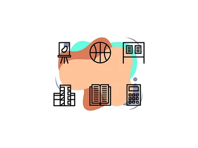 Back To School Icon Set app design education elearn icon icon concept icon design icon pack icon set icon sketch icons learning school student teacher ui uidesign uiux university ux