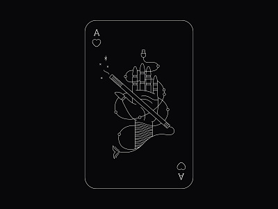 Abyss illustrations - The Wand branding design illustration vector