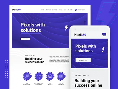 Website Concept For Digital Agency 3d agency web design agency website app landing page clean website concept concept art digital landing page minimal website modern modern website saas saas app saas landing page saas web design saas website simple ui design web design